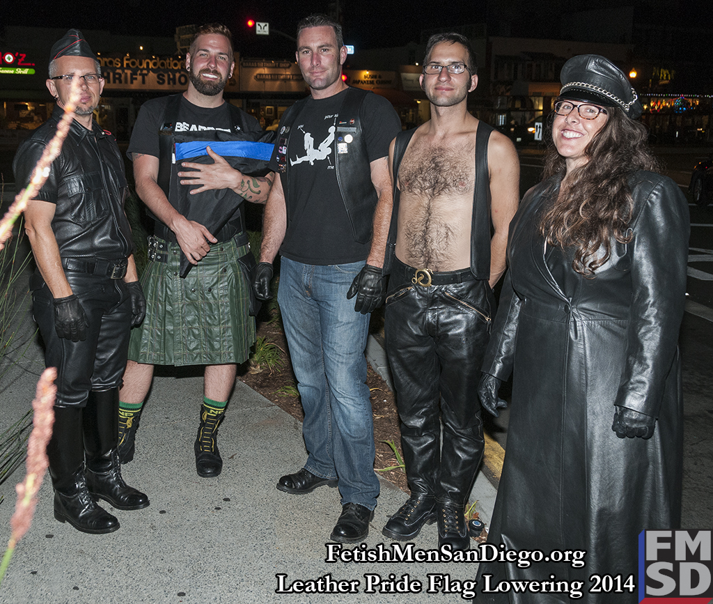 FMSD - Leather Pride Flag Lowering 2014 - DSC_5007.jpg